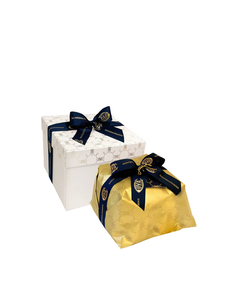 Luxury Chocolate Panettone in Cube Gift Box 17.64 Oz