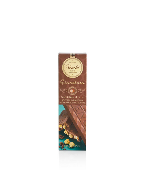 Gianduia with Hazelnuts soft bar 7.05 Oz