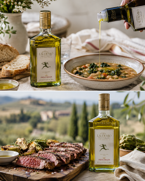 Laudemio Frescobaldi Tuscan olive oil Ribollita