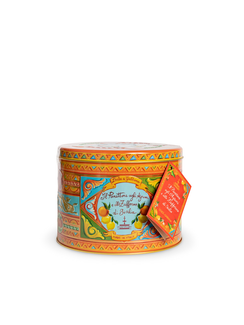 Panettone with Sicilian Fruits - Dolce&Gabbana Tin 17.64 Oz
