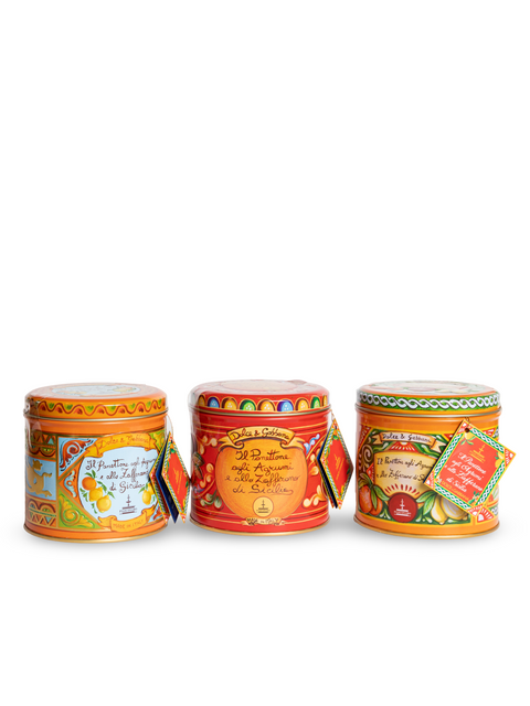 Panettone with Sicilian Fruits - Dolce&Gabbana Tin 3.53 Oz