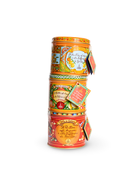 Panettone with Sicilian Fruits - Dolce&Gabbana Tin 3.53 Oz
