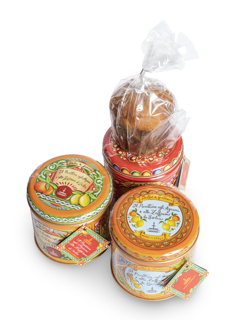 Panettone with Sicilian Fruits - Dolce&Gabbana Tin 3.53 Oz