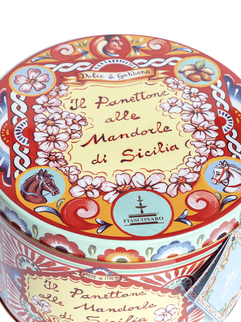 Panettone with Almonds - Dolce&Gabbana Tin 35 Oz