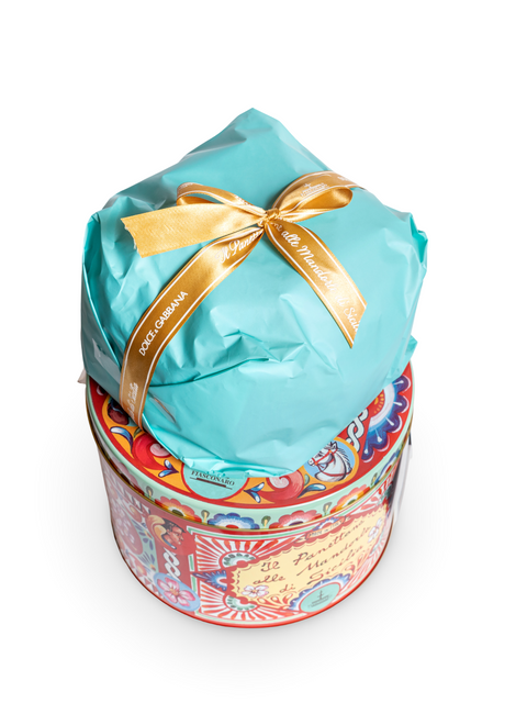 Panettone with Almonds - Dolce&Gabbana Tin 35 Oz