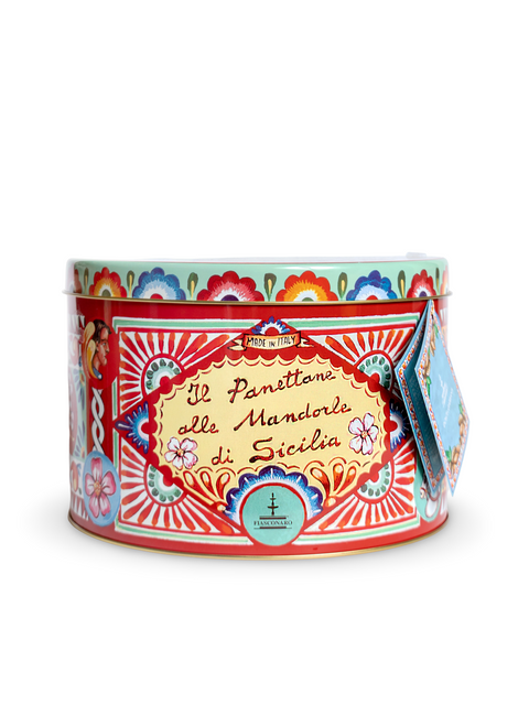Panettone with Almonds - Dolce&Gabbana Tin 35 Oz