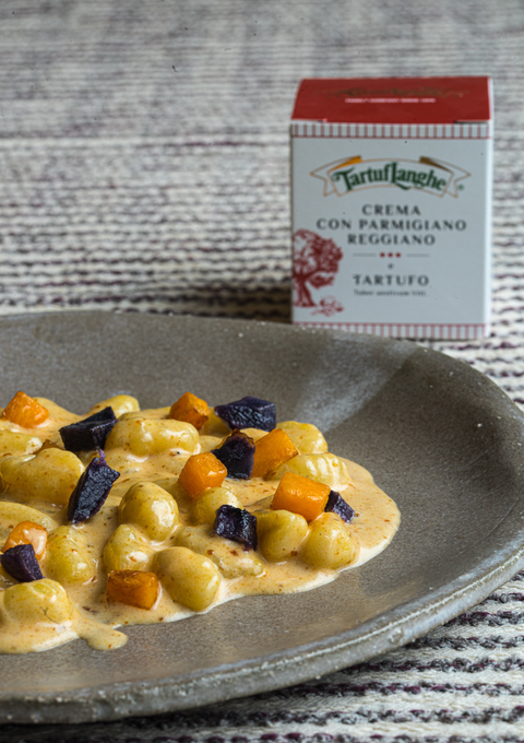 Pasta with Parmigiano Reggiano truffle cream