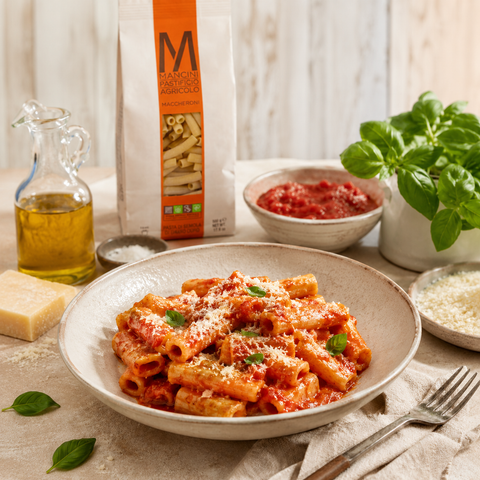 Pasta Mancini Maccheroni – Italian Artisan Pasta 17.6 oz