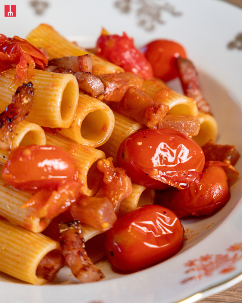 Pasta Mancini Rigatoni with Amatriciana Sauce