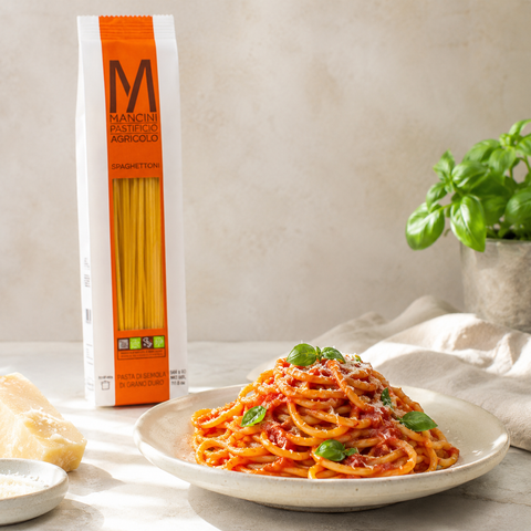 Pasta Mancini Spaghettoni – Italian Artisan Pasta 17.6 oz