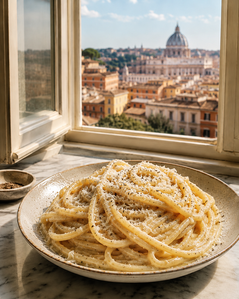 Pasta Mancini square-cut Spaghettoni made with Italian durum wheat