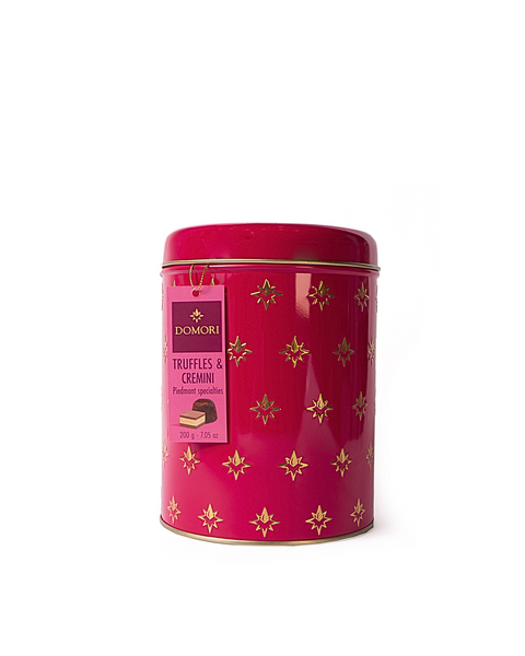 Tin Box with Classic Truffles & Cremini 7.05 Oz