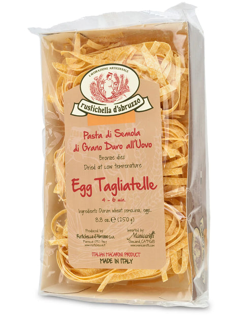 Rustichella d’Abruzzo Tagliatelle Egg Pasta 8.8 oz