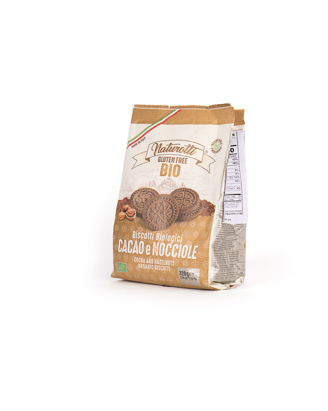 Cocoa & Hazelnut Biscuits Gluten Free 7.76 Oz