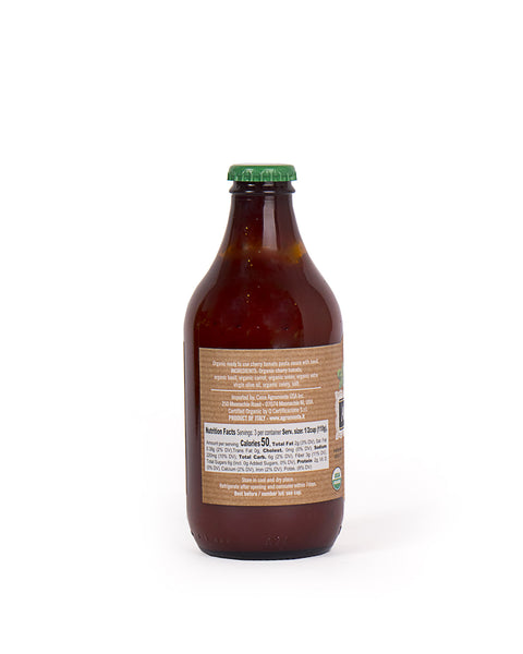 Organic Ready Cherry Tomato Pasta Sauce with Basil 11.64 Oz