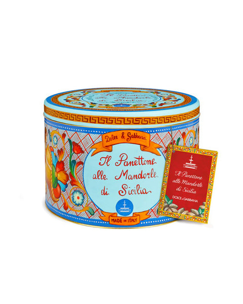 Panettone with Almonds - Dolce&Gabbana Tin 35 Oz