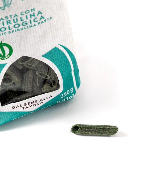 Gluten-Free Organic Penne Pasta with Spirulina 8.81 Oz
