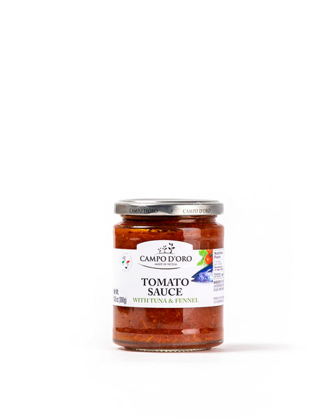 Tomato Sauce with Tuna & Fennel 10.6 Oz - Magnifico Food