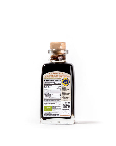 Organic Balsamic Vinegar of Modena IGP 8.5 Fl Oz - Magnifico Food