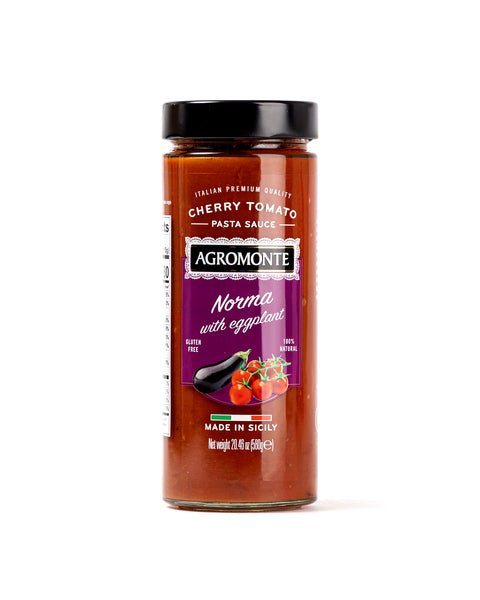 Norma Cherry Tomato Pasta Sauce with Eggplants 20.46 Oz - Magnifico Food