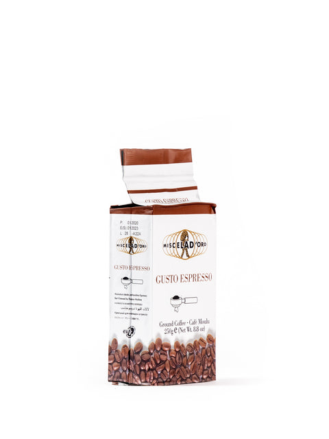 Gusto Espresso Ground Coffee 8.8 Oz - Magnifico Food