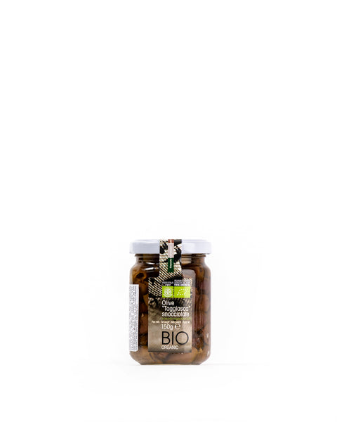 Organic Taggiasche Pitted Olives in Evoo 5.3 - Magnifico Food
