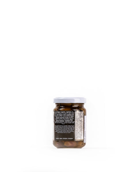 Organic Taggiasche Pitted Olives in Evoo 5.3 - Magnifico Food