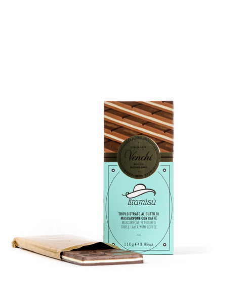 Tiramisu Milk Chocolate Bar 3.88 Oz