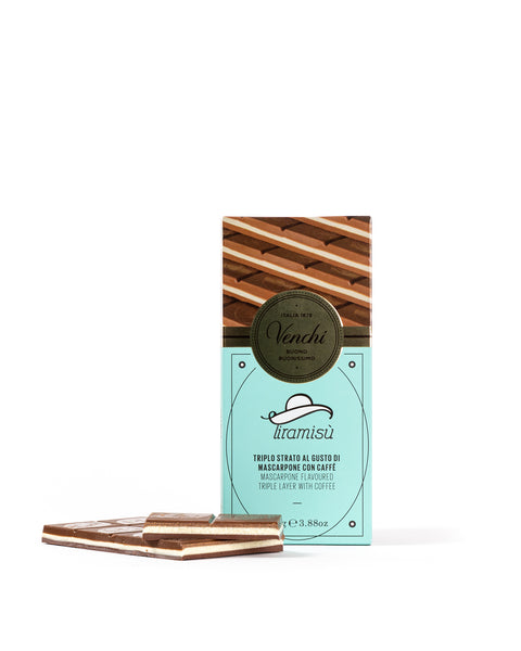 Tiramisu Milk Chocolate Bar 3.88 Oz