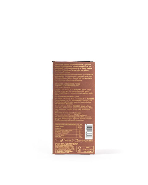 Nocciolata Milk Chocolate Hazelnut Bar 3.52 Oz