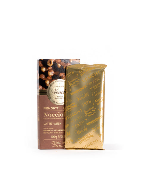 Nocciolata Milk Chocolate Hazelnut Bar 3.52 Oz