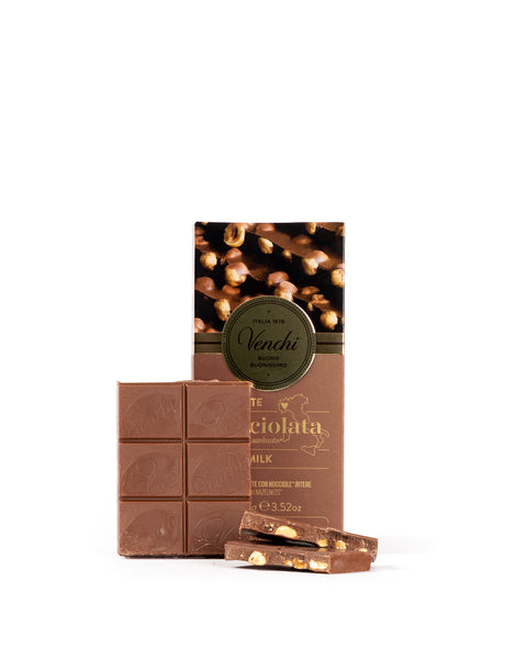 Nocciolata Milk Chocolate Hazelnut Bar 3.52 Oz