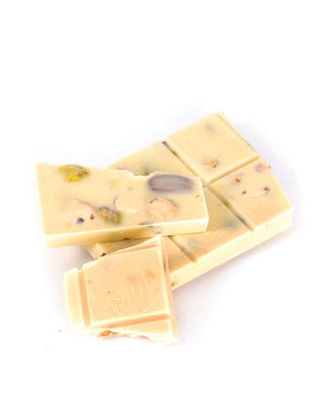 Salted White Chocolate Bar with Hazelnuts 3.52 Oz