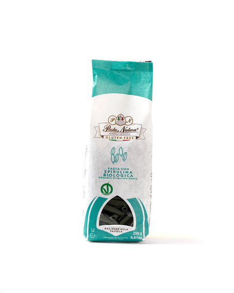 Gluten-Free Organic Penne Pasta with Spirulina 8.81 Oz
