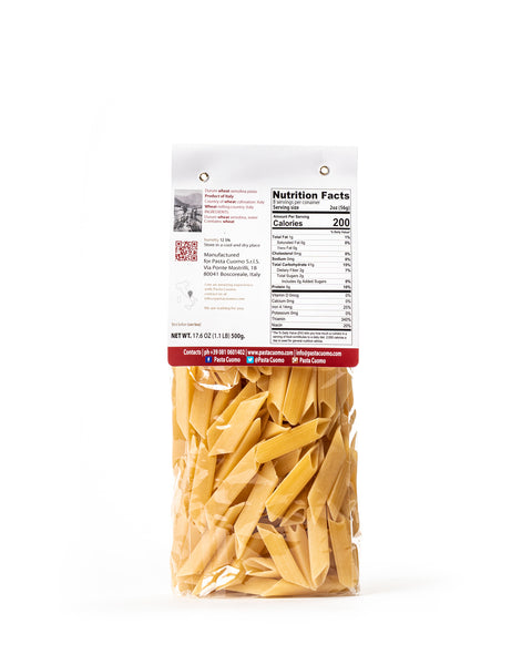 Triangle Penne Pasta 17.6 Oz - Magnifico Food