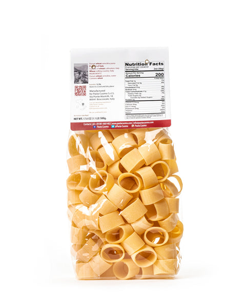 Calamarata Pasta 17.6 Oz - Magnifico Food