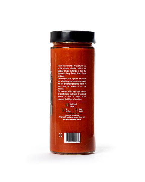 Arrabbiata Pasta Sauce of Cherry Tomato and Hot Pepper 20.46 Oz - Magnifico Food