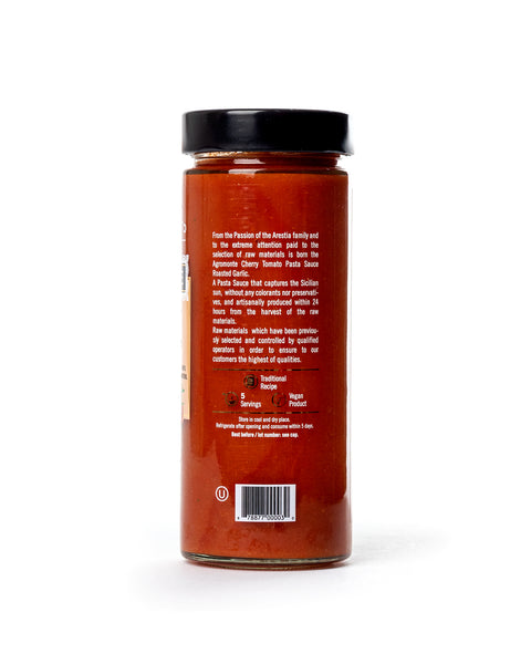 Cherry Tomato Pasta Sauce with Roasted Garlic 20.46 Oz - Magnifico Food