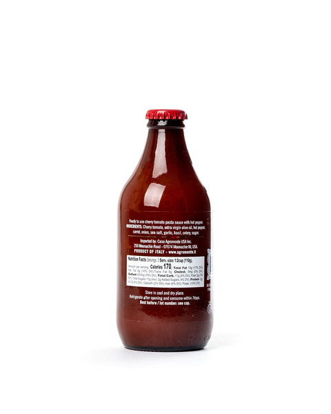 Ready Cherry Tomato Pasta Sauce with Hot Pepper 11.64 Oz - Magnifico Food