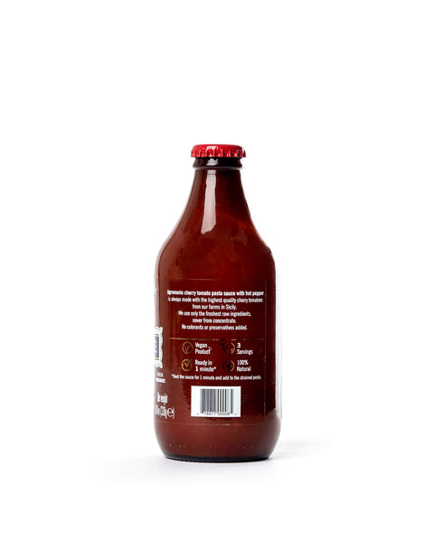 Ready Cherry Tomato Pasta Sauce with Hot Pepper 11.64 Oz - Magnifico Food