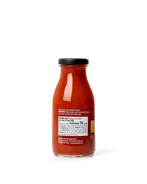 Pasta Sauce of Cherry tomato and Roasted Garlic 9.17 Oz - Magnifico Food