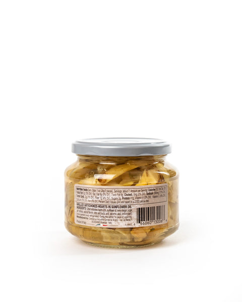 Grilled Artichokes Hearts in Sunflower Oil 12 Oz - Magnifico Food