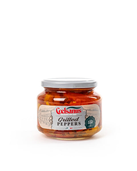 Grilled Peppers in Sunflower Oil 11.6 Oz - Magnifico Food
