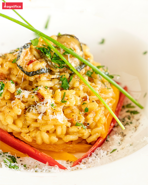 Vegetables Risotto - Ready to Cook - 8.8 Oz - Magnifico Food