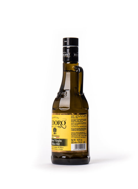 Redoro Extra Virgin Olive Oil Italian EVOO 16.9 oz bottle