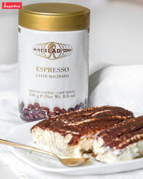 Espresso Ground Coffee 8.8 Oz - Magnifico Food