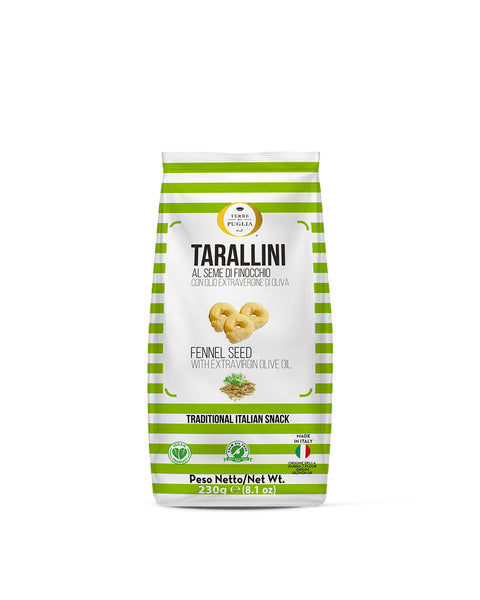 Tarallini with Fennel Seeds 8.1 Oz