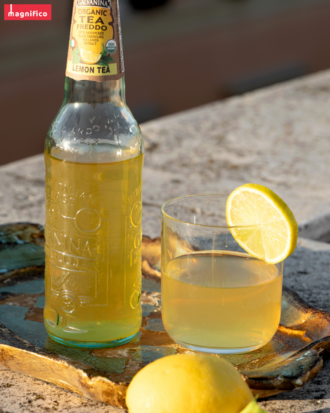 Organic Lemon Tea 12 fl oz - Magnifico Food