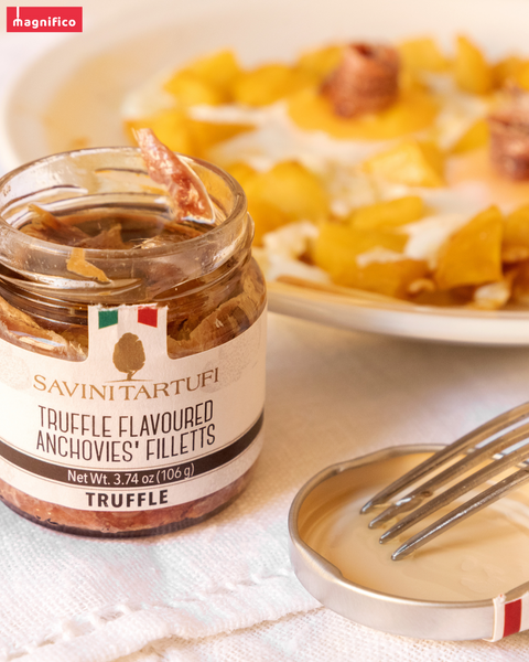 Truffle Flavoured Anchovies Fillets 3.47 Oz