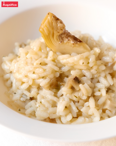 Risotto with Artichokes - Ready to Cook - 8.8 Oz - Magnifico Food